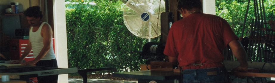 Swiss Woodworking's team restoring a fine antique to like-new condition.